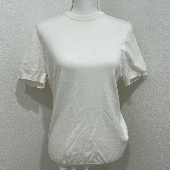 Zara Knit T Shirt Size Small - Picture 1 of 4